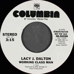 Lacy J. Dalton Working Class Man USED VINYL 7INCH 45 RPM PROMO