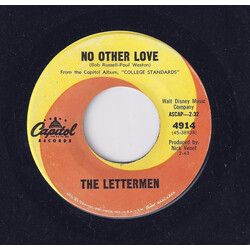 The Lettermen No Other Love USED VINYL 7INCH 45 RPM