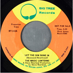 Magic Lanterns Let The Sun Shine In USED VINYL 7INCH 45 RPM PROMO STYRENE STEREO MONO