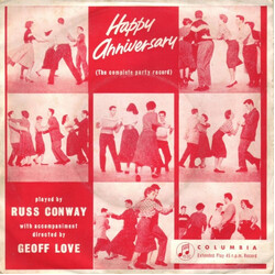 Russ Conway Happy Anniversary (The Complete Party Record) USED VINYL 7INCH 45 RPM EP