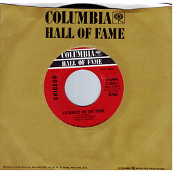 Chicago (2) Saturday In The Park / Dialogue (Part I & II) USED VINYL 7"