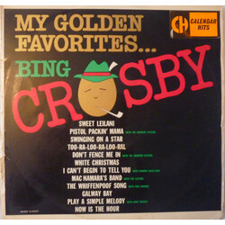 Bing Crosby My Golden Favorites Vinyl LP USED