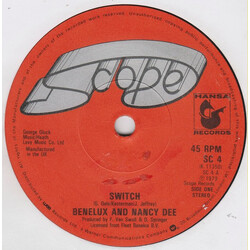 Benelux & Nancy Dee Switch USED VINYL 7INCH 45 RPM SINGLE STEREO