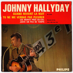Johnny Hallyday Quand Revient La Nuit VINYL 7" USED