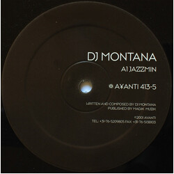 DJ Montana Jazzmin USED VINYL 12INCH 45 RPM 33 S RPM