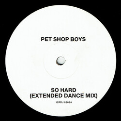 Pet Shop Boys So Hard USED VINYL 12INCH PROMO 45 RPM