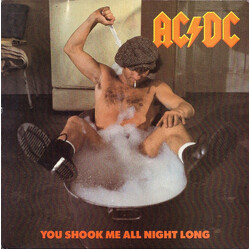 AC/DC You Shook Me All Night Long USED VINYL 7INCH SINGLE 45 RPM