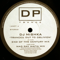 DJ Mishka Tranced Out To Oblivion USED VINYL 12INCH