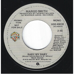 Margo Smith Baby My Baby USED VINYL 7INCH 45 RPM SINGLE PROMO