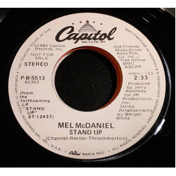 Mel McDaniel Stand Up USED VINYL 7INCH 45 RPM SINGLE PROMO