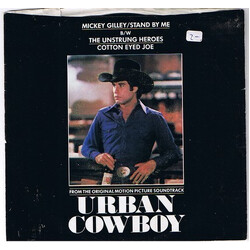 Mickey Gilley / The Unstrung Heroes Stand By Me / Cotton Eyed Joe USED VINYL 7INCH 45 RPM