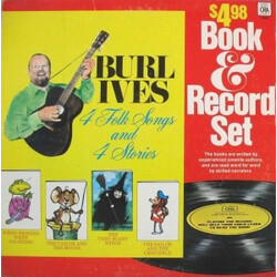 Burl Ives 4 Folk Songs And Stories Vinyl LP USED