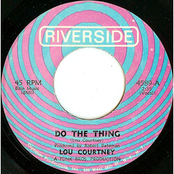 Lou Courtney Do The Thing / The Man Is Lonely USED VINYL 7INCH 45 RPM SINGLE