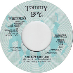 Force MD's Couldn't Care Less USED VINYL 7INCH 45 RPM PROMO