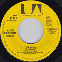 Maxine Nightingale Love Hit Me USED VINYL 7INCH 45 RPM PROMO