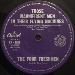 The Four Freshmen Those Magnificent Men In Their Flying Machines / Old Cape Cod USED VINYL 7INCH 45 RPM SINGLE