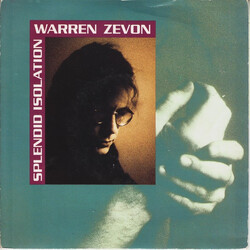 Warren Zevon Splendid Isolation USED VINYL 7INCH 45 RPM SINGLE STEREO