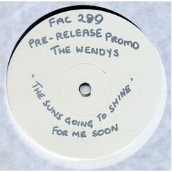The Wendys The Sun's Going To Shine For Me Soon USED VINYL 12INCH WHITE LABEL