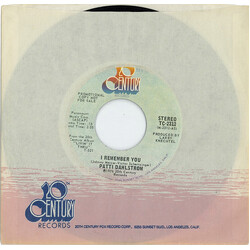 Patti Dahlstrom I Remember You USED VINYL 7INCH PROMO SINGLE
