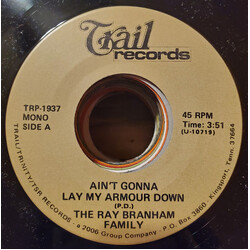 The Branham Family Ain't Gonna Lay My Armour Down USED VINYL 7INCH 45 RPM