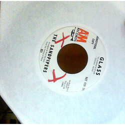 The Sandpipers Glass / It's Over USED VINYL 7INCH 45 RPM SINGLE PROMO
