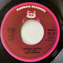 Steve Goodman Election Year Rag USED VINYL 7INCH 45 RPM PROMO REISSUE STYRENE STEREO MONO