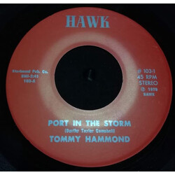Tommy Hammond Port In The Storm / Ginger's Breade Man USED VINYL 7INCH 45 RPM SINGLE