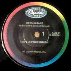 The Electric Indian / Bill Conti Keem-O-Sabe / Gonna Fly Now (Theme From 'Rocky') USED VINYL 7INCH SINGLE