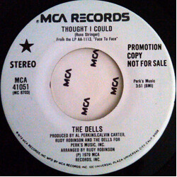 The Dells Thought I Could USED VINYL 7INCH 45 RPM PROMO