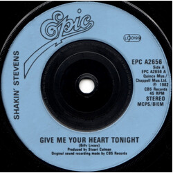 Shakin' Stevens Give Me Your Heart Tonight USED VINYL 7INCH SINGLE 45 RPM