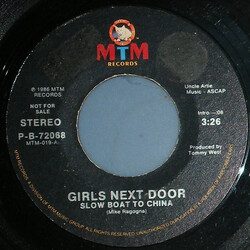 Girls Next Door Slow Boat To China USED VINYL 7INCH 45 RPM PROMO
