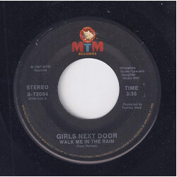 Girls Next Door Walk Me In The Rain USED VINYL 7INCH 45 RPM SINGLE STEREO