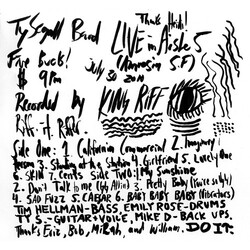Ty Segall Live In Aisle 5 Vinyl LP USED