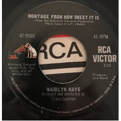 Marilyn Maye Montage From How Sweet It Is / On To Something New USED VINYL 7INCH 45 RPM