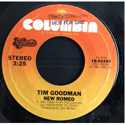 Tim Goodman New Romeo USED VINYL 7INCH 45 RPM SINGLE
