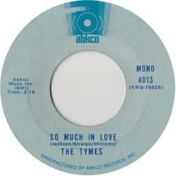 The Tymes So Much In Love / Wonderful, Wonderful USED VINYL 7INCH SINGLE REISSUE STYRENE MONO