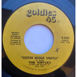 The Virtues Guitar Boogie Shuffle / Guitar In Orbit USED VINYL 7INCH 45 RPM SINGLE REISSUE