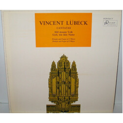 Vincent Lübeck Cantatas (Hilf Deinem Volk / Gott, Wie Dein Name) / Prelude And Fugue In C Minor / Prelude And Fugue In E Major Vinyl LP USED
