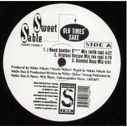 Sweet Sable Old Times' Sake USED VINYL 12INCH
