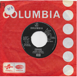 Frankie Vaughan Paradise USED VINYL 7INCH 45 RPM