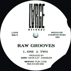Kerri Chandler Raw Grooves VINYL 12" USED