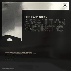 John Carpenter Assault On Precinct 13 b/w The Fog USED VINYL 12INCH 45 RPM SINGLE LIMITED EDITION
