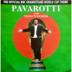 Luciano Pavarotti Nessun Dorma USED VINYL 7INCH 45 RPM SINGLE STEREO