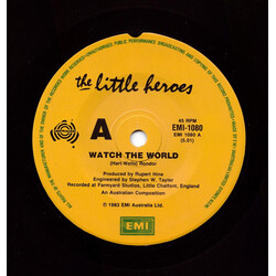 Little Heroes Watch The World USED VINYL 7INCH 45 RPM