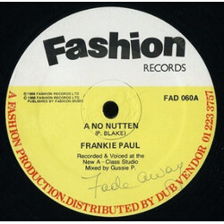 Frankie Paul / The A-Class Crew A No Nutten / Detrimental Dub VINYL 12" USED