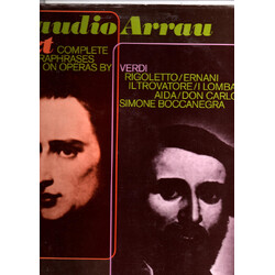 Claudio Arrau / Franz Liszt Sämtliche Konzertparaphrasen Über Opern Von Verdi Vinyl LP USED