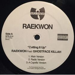 Raekwon / Ice Water Cutting It Up / Ice Water Anthem USED VINYL 12INCH 33 S RPM PROMO