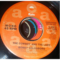 Bobby Goldsboro The Cowboy And The Lady VINYL 7" USED