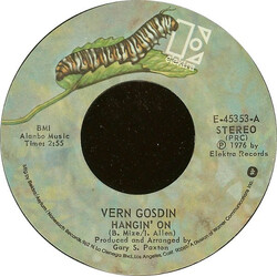 Vern Gosdin Hangin' On USED VINYL 7INCH 45 RPM