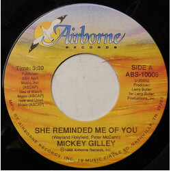 Mickey Gilley She Reminded Me Of You USED VINYL 7INCH 45 RPM SINGLE